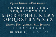 Quadro - Display Font, a Serif Font by JumboDesign (Thumbnail 4 of 7)