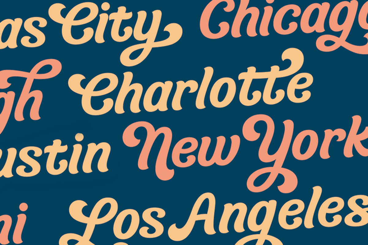Organic Cotton, a friendly font preview 4