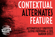 Fiesta - 2 vintage fonts, a Sans Serif Font by Leitmotif (Thumbnail 3 of 5)