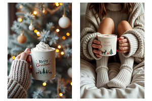 Christmas Mug Mockups