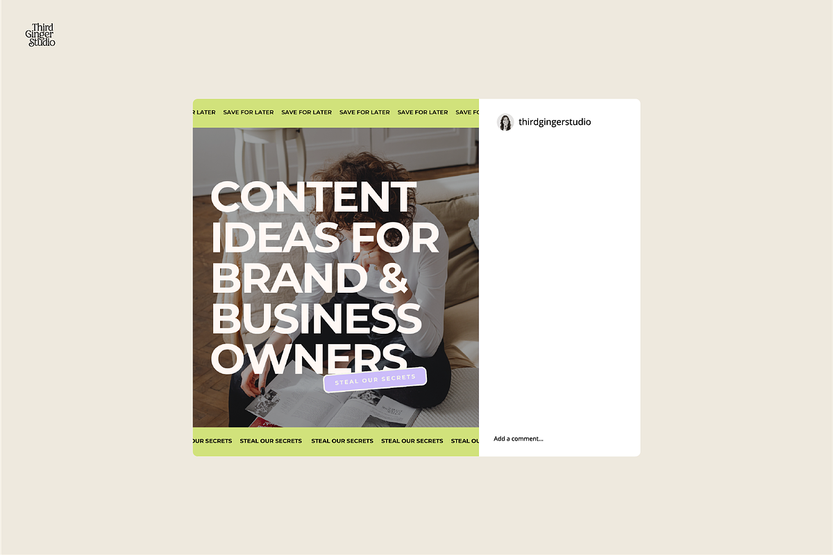 LUCY | Canva Social Media Template preview 2