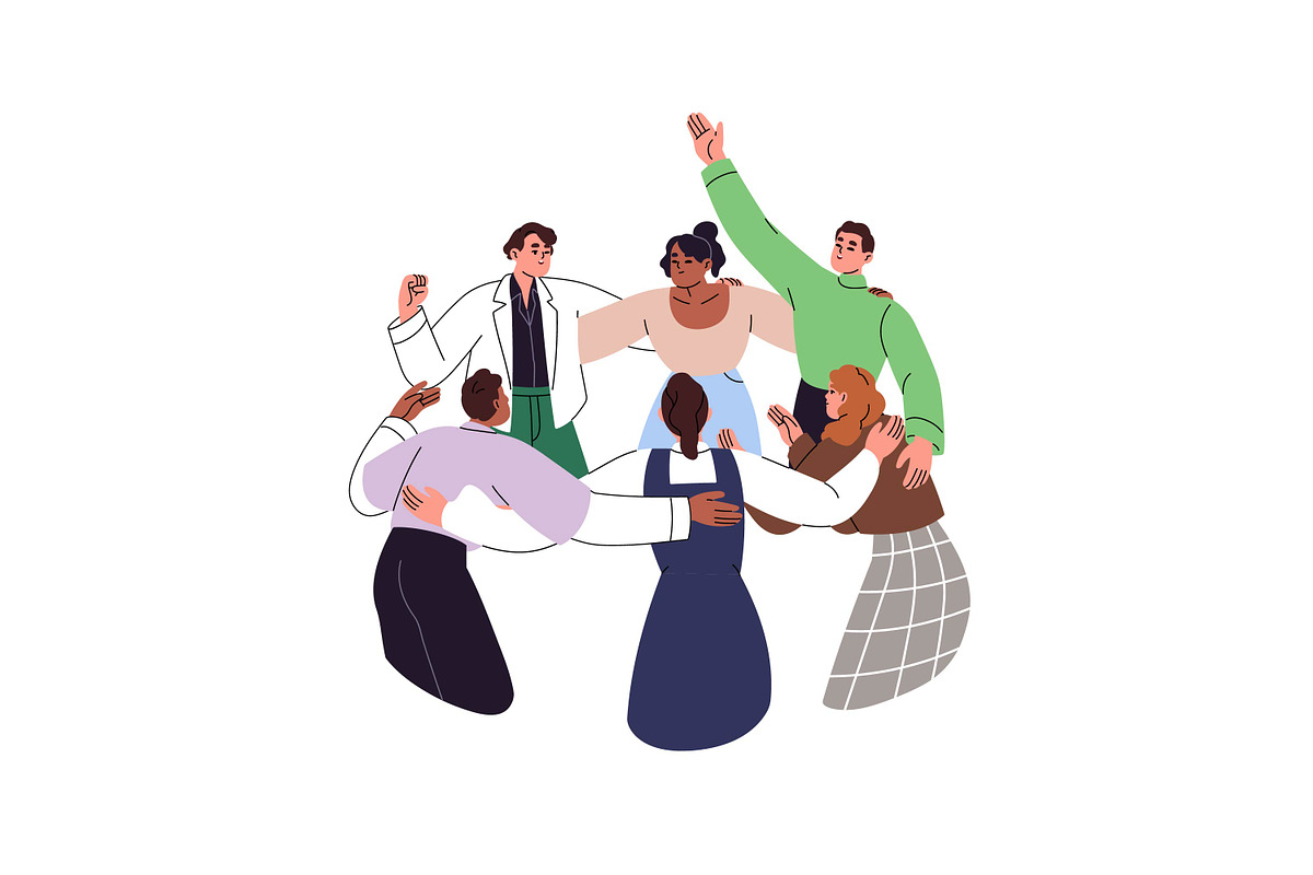 Teams celebrate business success set, a Person Illustration by PaperTrident (Photo 3 of 5)