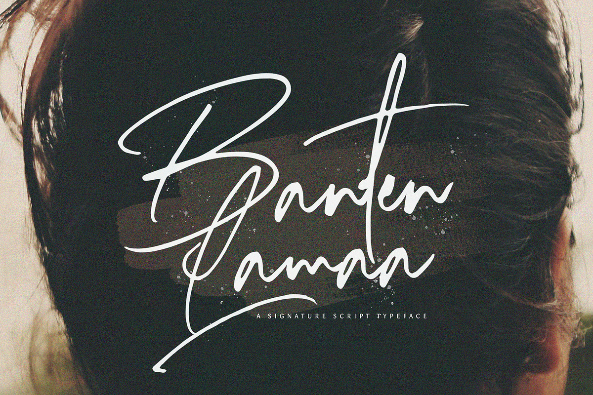 Banten Lama - Signature Script Font, a Script Font by StringLabs (Photo 1 of 11)