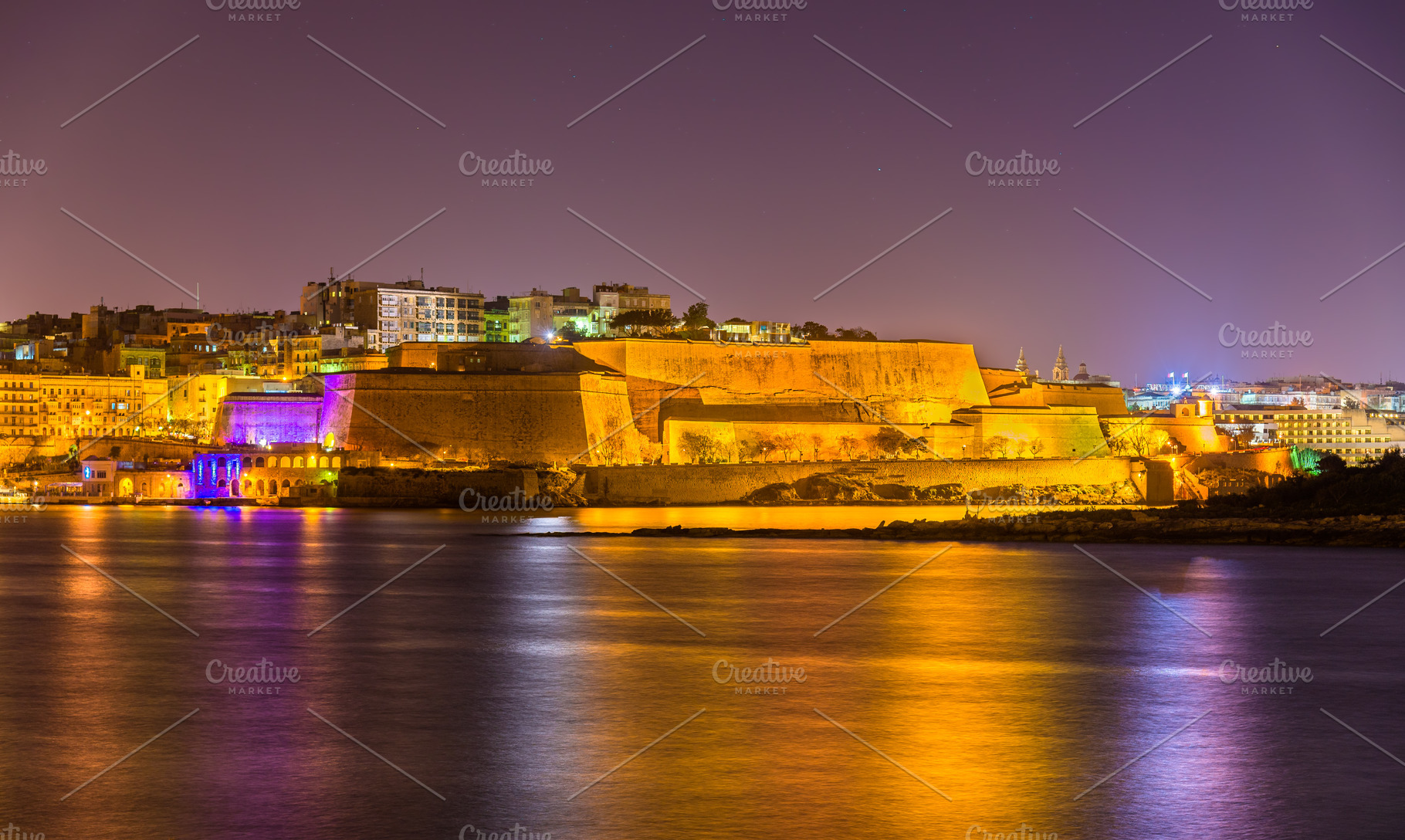 St. Andrew's Bastion in Valletta - M, an Architecture Photo by Leonid Andronov