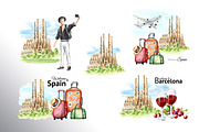 Welcome to Spain, a Person Illustration by Daria Ustiugova (Thumbnail 3 of 15)