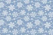Seamless pattern with snowflakes, a Pattern Graphic by JulianArt (Thumbnail 7 of 7)
