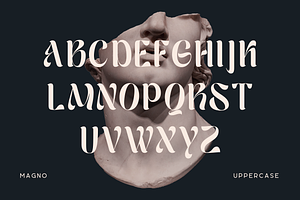 Magno - Display Logo Serif