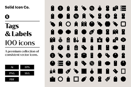 Tags and Labels Icons