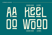 Keel Wood - Sans Condensed Font, a Sans Serif Font by AQR Studio (Thumbnail 4 of 9)