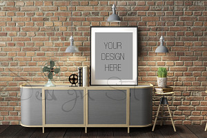 Styled Stock Photo, Frame Mockup