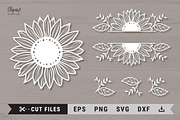 Sunflower Clipart, Sunflower SVG, an Illustration by ClipartMuchLove (Thumbnail 8 of 9)