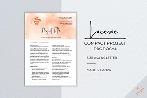 Professional Project Proposal Deck
