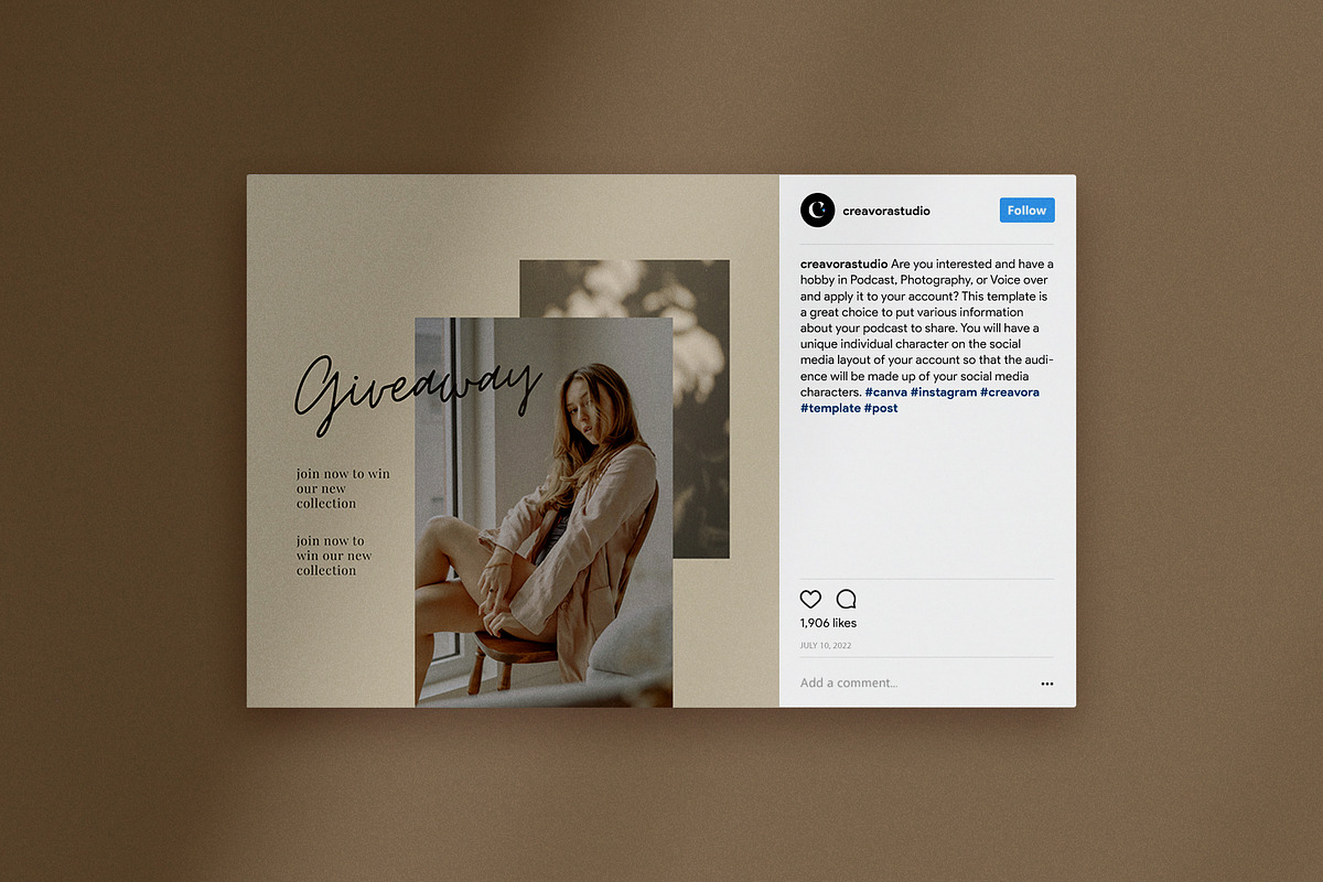 Fiersa Social Media Templates, a Social Media Template by Creavora (Photo 7 of 12)