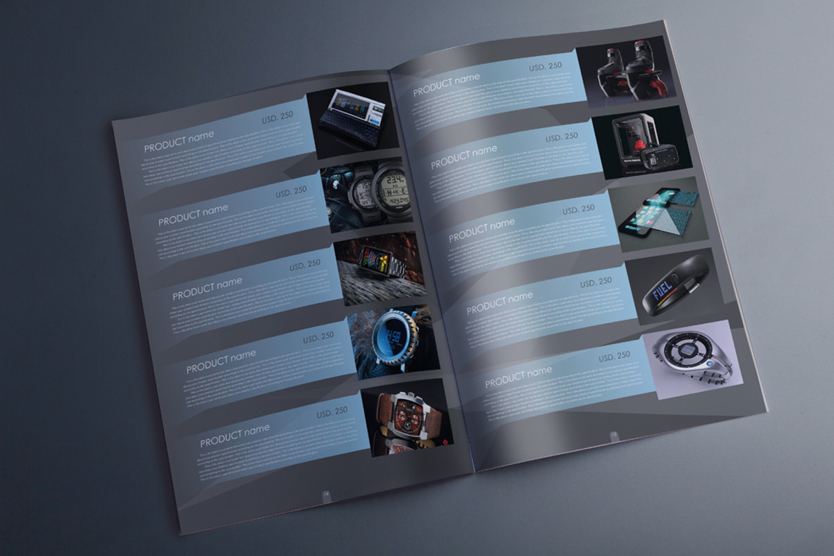 Indesign Multipurpose Catalog Silver, a Brochure Template by RudanStudio (Photo 11 of 13)