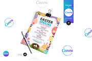 Easter Menu Flyer Template, a Flyer Template by Aam360 (Thumbnail 2 of 3)