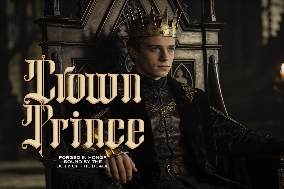 Chronicle Reign | Blackletter Font, a Blackletter Font by Denustudios (Photo 4 of 12)