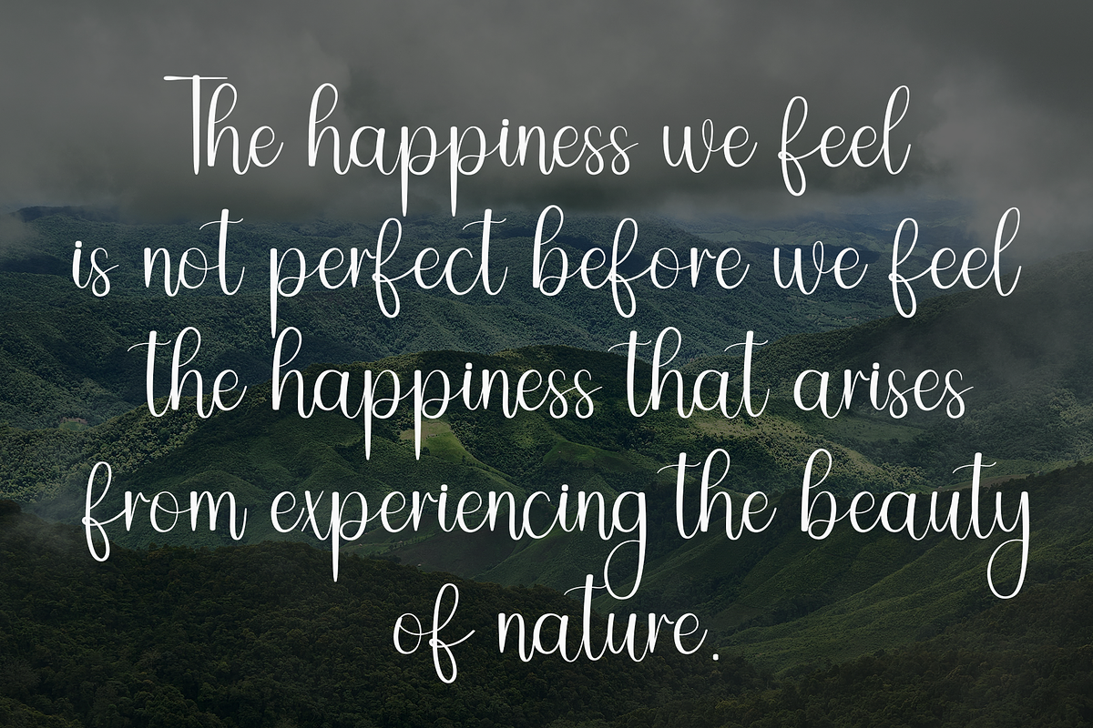 Rose, a Handwritten Font by InermediaSTUDIO (Photo 7 of 8)