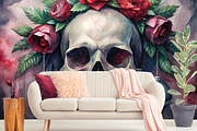 Gothic Christmas Wreaths, a Background Graphic by Curve Design (Thumbnail 7 of 7)