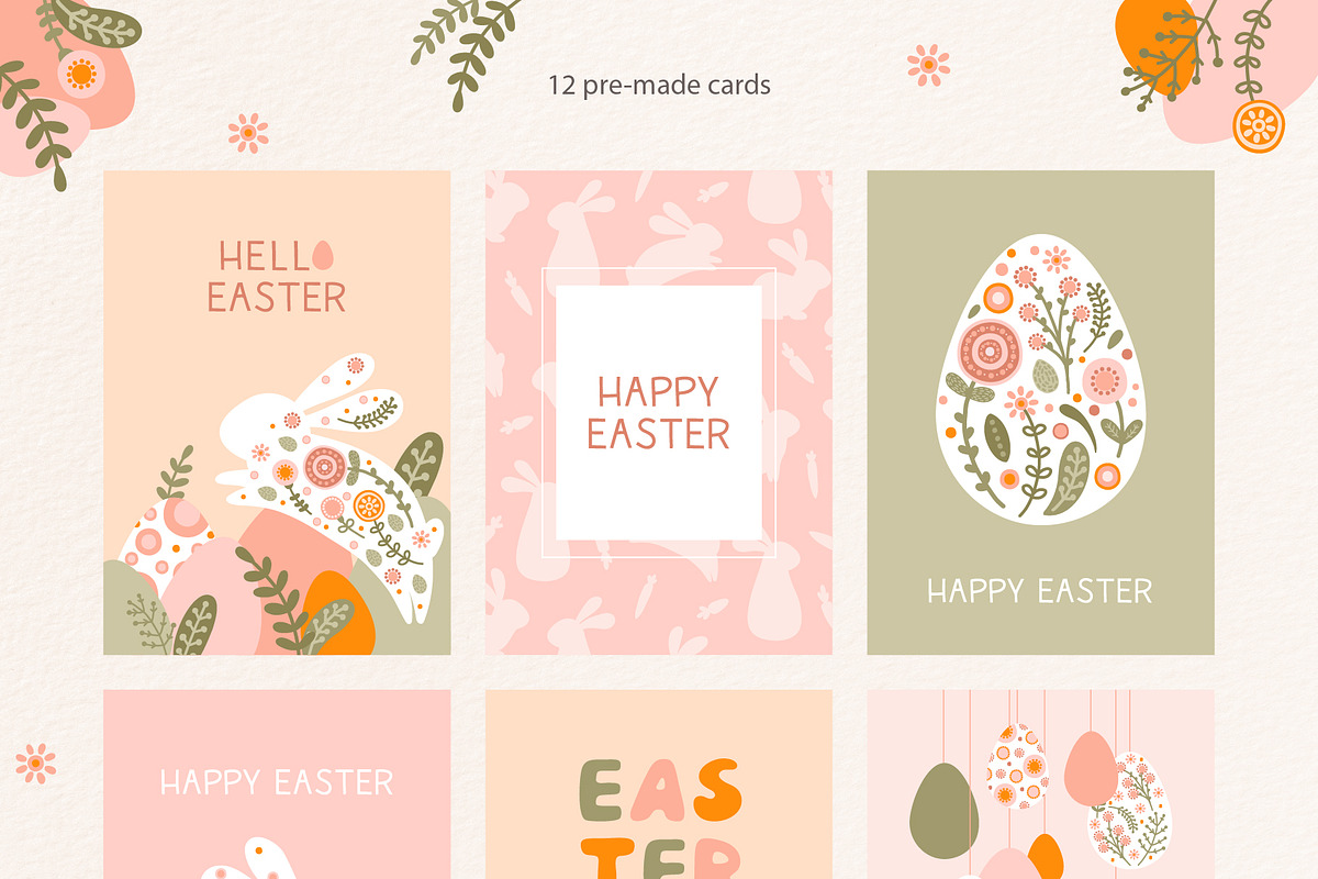 Hello Easter! Spring collection., an Animal Illustration by RinSo_art (Photo 7 of 14)