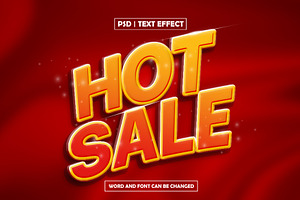 Hot sale 3d text effect