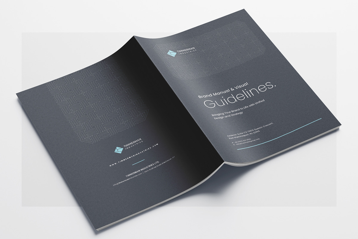 Brand Guidelines, Brand Style Guide, a Brochure Template by Niofix (Photo 6 of 6)