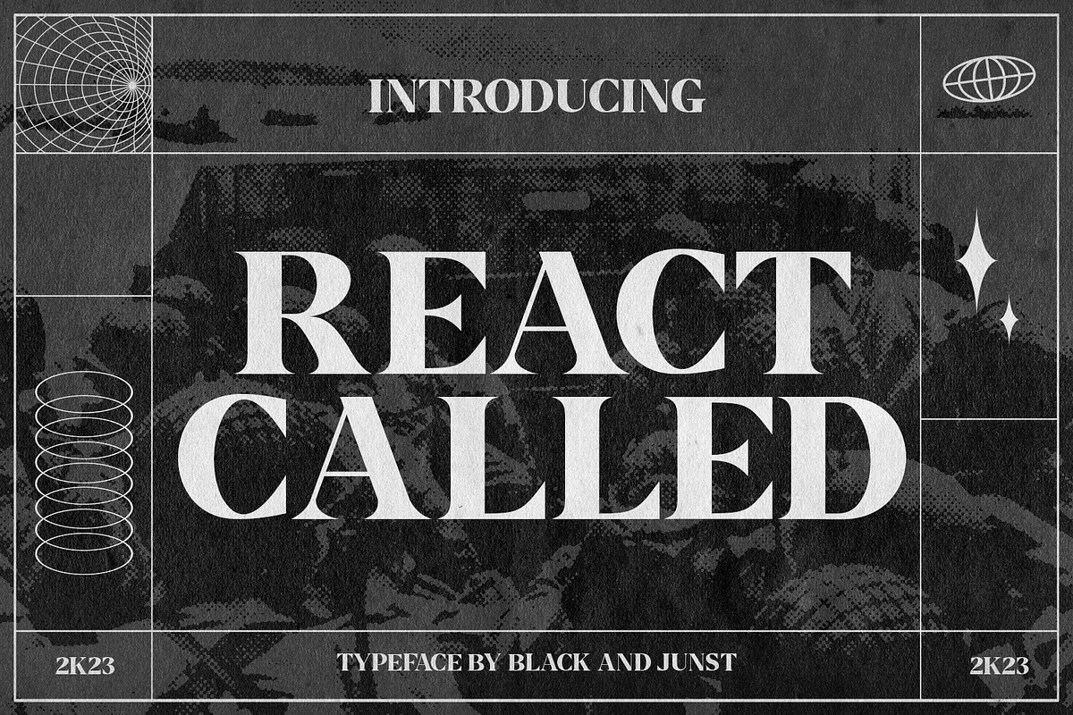 React Called, a Serif Font by Black Junst (Photo 1 of 11)