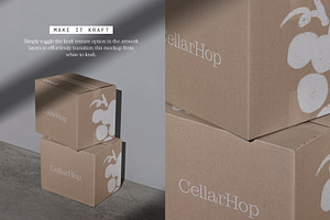 Packaging Box 01 Mockup