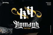 Herkaloya - Ornament Blackletter, a Blackletter Font by Ekahermawan (Thumbnail 5 of 10)