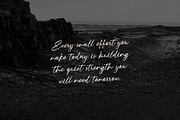 Dialetika | Handwritten Script, a Script Font by gracetype_studio (Thumbnail 6 of 12)