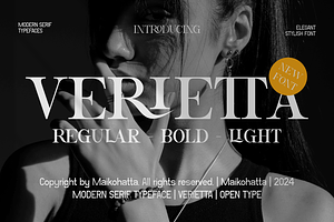 Verietta - Modern Serif Typeface