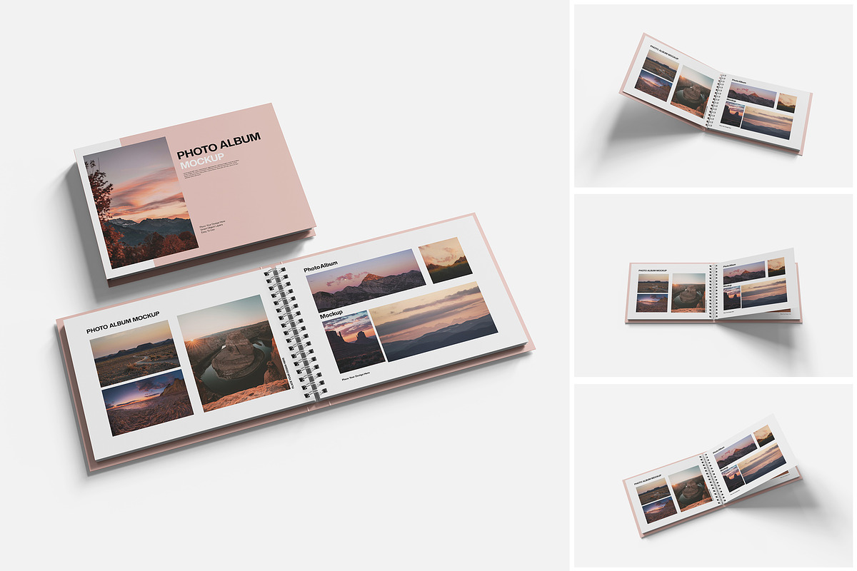 Photo Album Mockup, a Product Mockup by MrLetters (Photo 1 of 5)