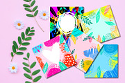 trendy background, template set, a Flyer Template by PatapovaVika (Thumbnail 1 of 2)