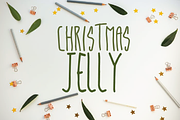 christmas jely, a Script Font by Wana Studio (Thumbnail 1 of 7)