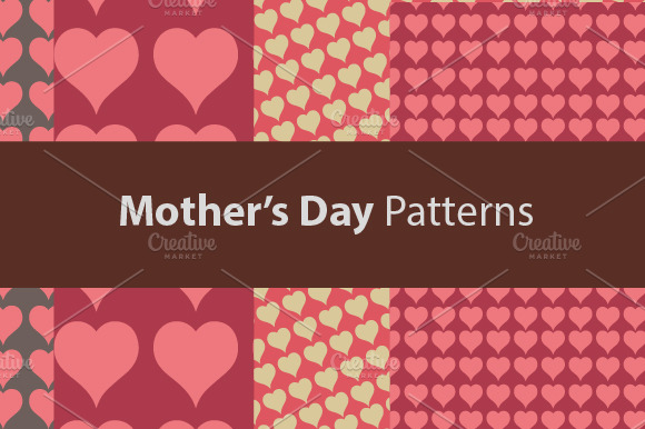 Mothers Day Patterns (And Assets)