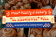 Sacora - Retro Display Sans Font, a Sans Serif Font by Say Studio (Thumbnail 7 of 10)