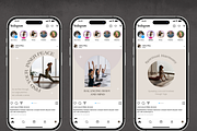 Yoga Minimal Instagram Canva, a Social Media Template by VeliusCreativeStudio (Thumbnail 8 of 9)