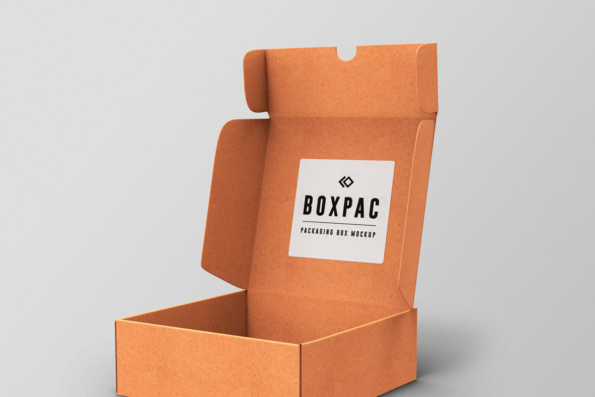 Food Packaging Box Mockups, a Packaging Mockup by Graphicsfuel (Photo 4 of 8)