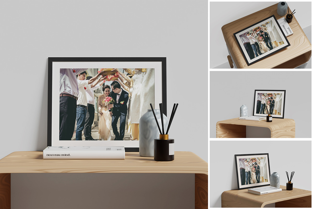 Photo Frame Mockup, a Product Mockup by MrLetters (Photo 1 of 5)