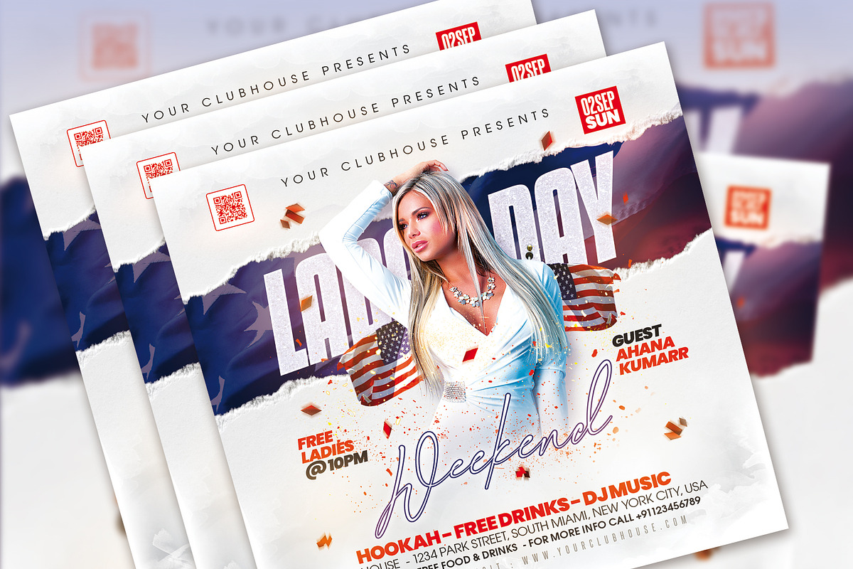 Labor Day, a Flyer Template by MithilaCreation (Photo 10 of 12)