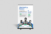 Mini Roll Up Banner Mockup, an Advertising Mockup by swsi-studio (Thumbnail 2 of 5)