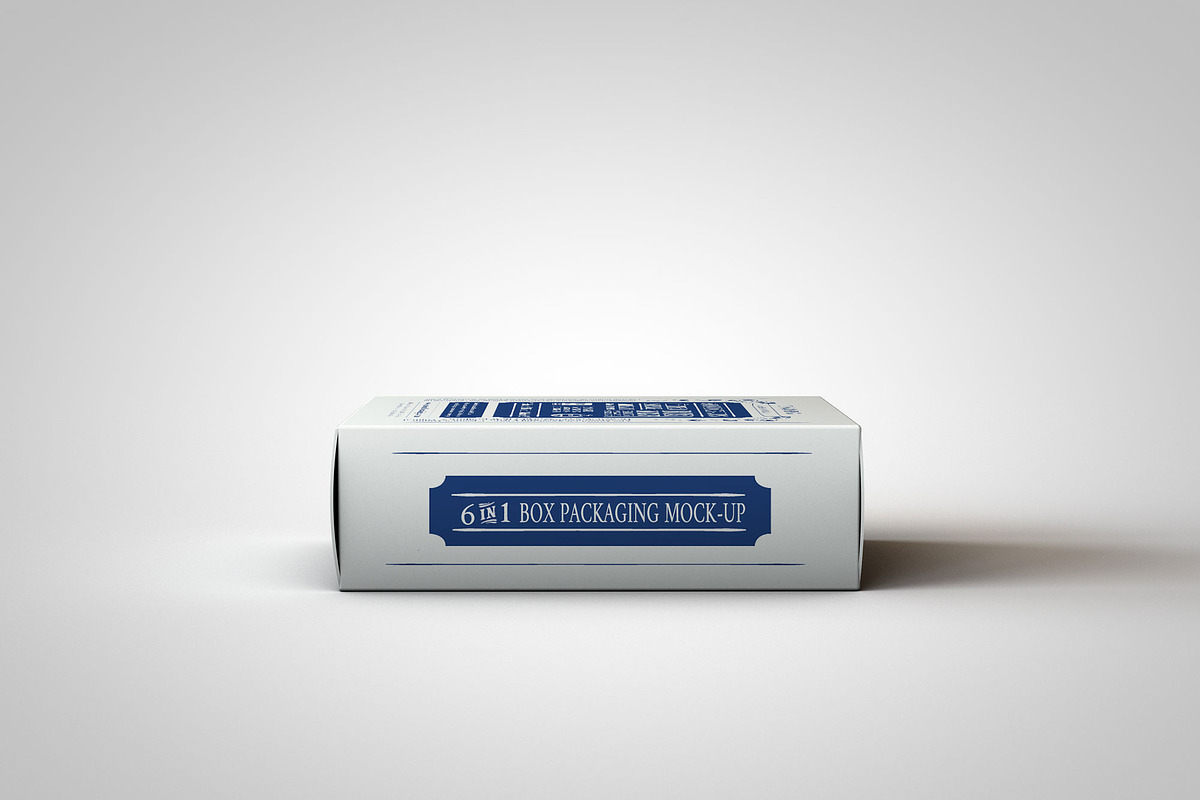 Deluxe Paper Box Mock-Up, a Packaging Mockup by TSOBG (Photo 5 of 25)