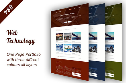 Web Technology Portfolio Theme