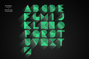 Malibu Vector Abecedary Font, a Branding & Logo Template by creativebythesea (Thumbnail 8 of 10)