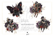 Creepy Halloween Voodoo Dolls PNGs, a Seasonal Illustration by KaramfilaS (Thumbnail 4 of 9)