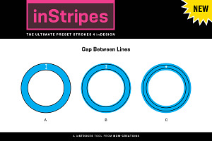 InStripes -Preset Strokes 4 InDesign