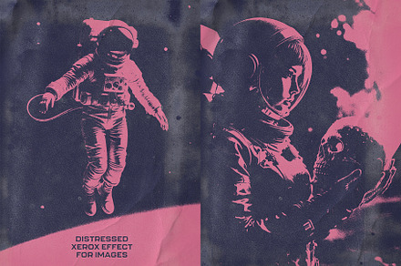 Distressed Xerox Effect for Images