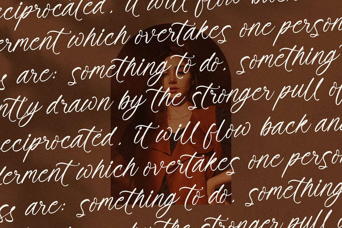 Brittney Morgareta Signature Script, a Script Font by Letterena Studios Script (Photo 3 of 15)