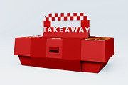 Takeaway Food Packaging Mockup, a Packaging Mockup by SLAB! Design (Thumbnail 5 of 7)