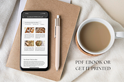 Cookbook Recipe Ebook Template, a Magazine Template by ShopRShop (Thumbnail 8 of 10)