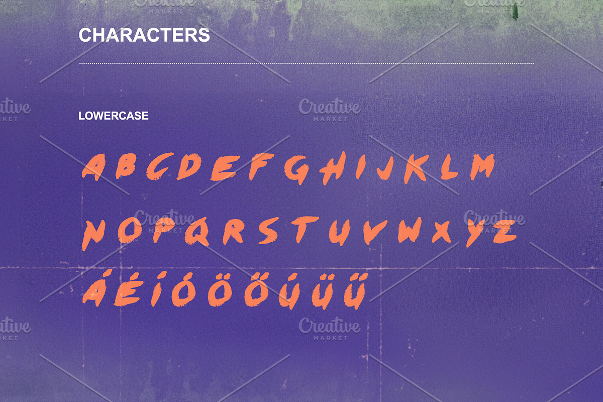 The HunnyOne typeface, a Font by Sonnyfive (Photo 9 of 10)